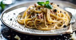 Spaghetti Carbonara: Przepis Oryginalny ze Śmietaną - Prawdziwy Smak