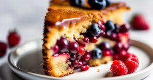 Wilgotne ciasto na oleju z owocami: sekret idealnego wypieku!