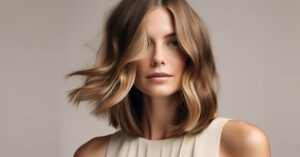 Long bob cieniowany: Twój nowy, stylowy look.