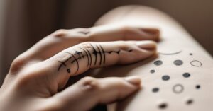 Największy hit tatuaż na palcu: Odkryj swój idealny wzór!